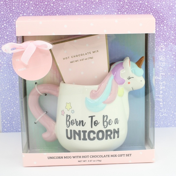Primark Dining Born To Be A Unicorn Mug Gift Set Poshmark